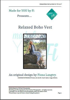 Relaxed Boho Vest
