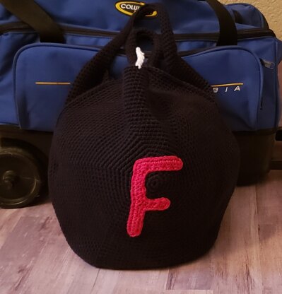 F bomb bowling bag