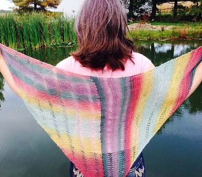 Convergence Shawl