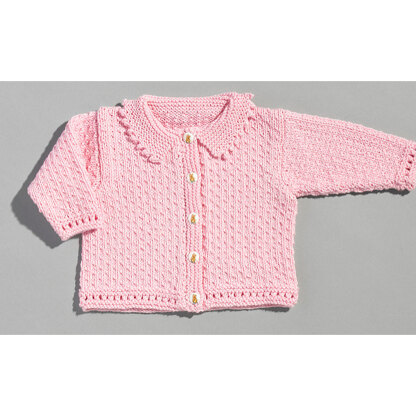 216 Sweet Sabina Child's Cardigan - Knitting Pattern for Kids in Valley Yarns Longmeadow