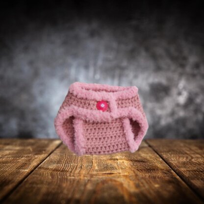 Baby Crochet Pig Outfit