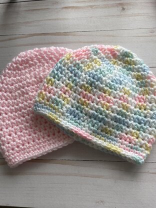 Pastel Newborn Beanie