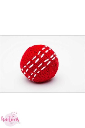 Knitted Baseball and Cricket Ball