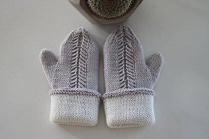 Amanda reversible mitts