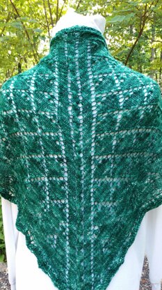 Kensington Gardens Shawlette