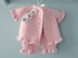 Knitting PATTERN Baby Girl Knitted Diaper Cover Baby Cardigan by Elena Mitchell