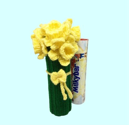Daffodil holders:chocolate orange, cream egg etc