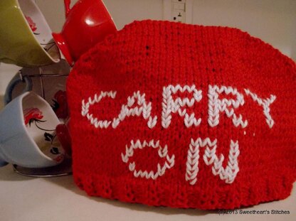 Keep Calm, Carry On Tea Cozy