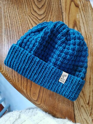 Waffle Stitch Hat