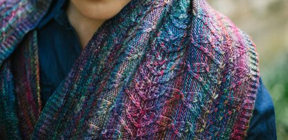 Celebracion Cowl in Malabrigo Mechita - Downloadable PDF