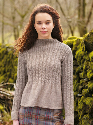 Rydal in Rowan British Sheep Breeds DK Undyed | Knitting Patterns ...