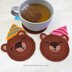 Party Bear Coasters