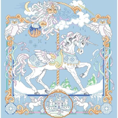 Fantasy Carousel Horse - PDF