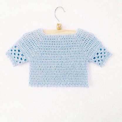 Lace Baby Sweater