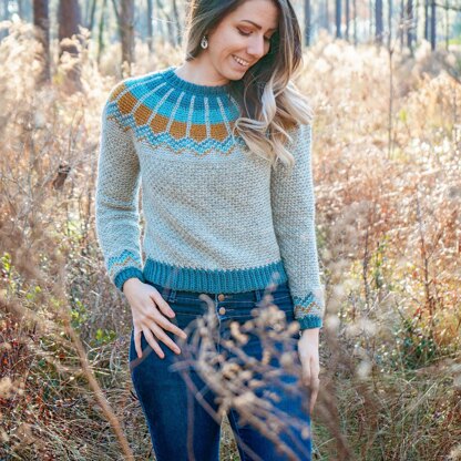 Traveler Fair Isle Crochet Sweater