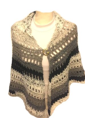 Cookies and Cream Shawl