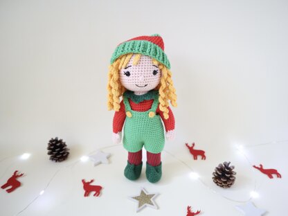 Fern the Christmas Elf Doll