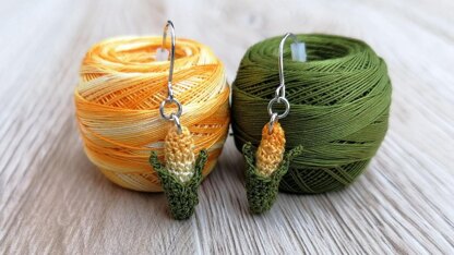 Corn Earrings