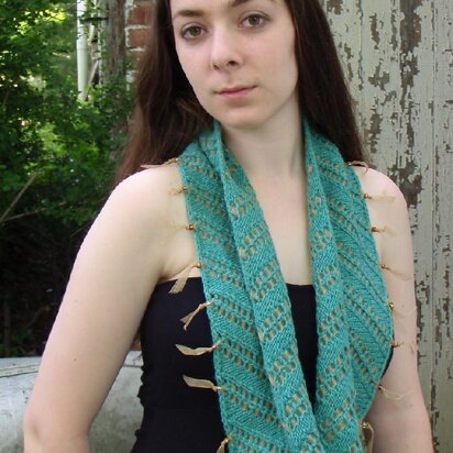 Isle of Skye Ribbon Cowl