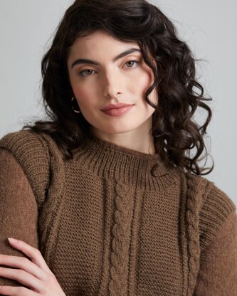 Sylvie in MODE at Rowan Alpaca Wool - Downloadable PDF