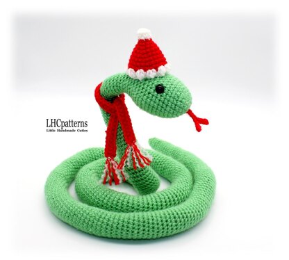 Green Snake Crochet Pattern