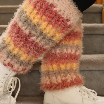 Fuzzy Winter Leg Warmers