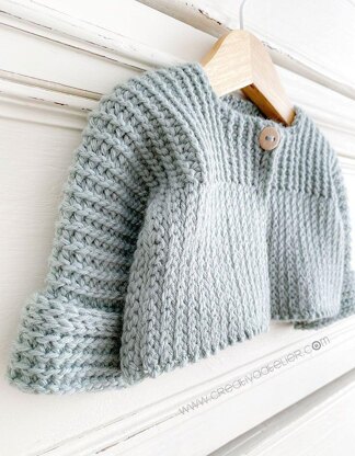8 sizes - ITSY-BITSY Crochet Cardigan