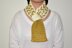Honey Scarf ( Keyhole / Ascot / Pull-Through / Vintage / Stay On Scarf Knitting Pattern )