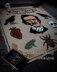 Edgar Allan Poe mosaic blanket