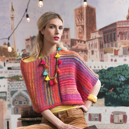 Noro Striped Poncho PDF