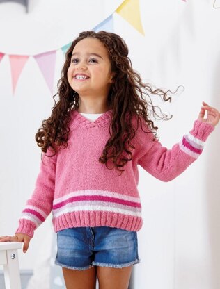 Bo Peep Happy Days Hooded Sweater in West Yorkshire Spinners - DBP0126 - Downloadable PDF