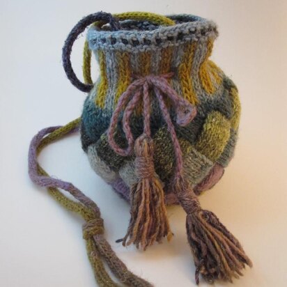 Entrelac Treasure Bag