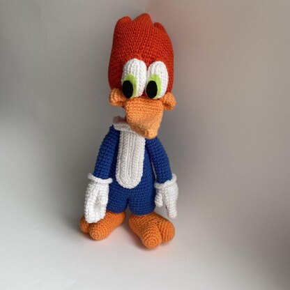 Woody Woodpecker PDF crochet pattern