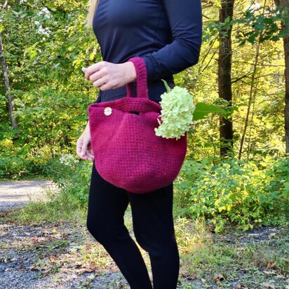 Felted Wool Dock Tote.