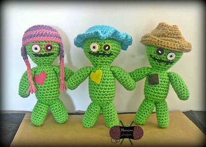 Zombie Stuffy with Hats