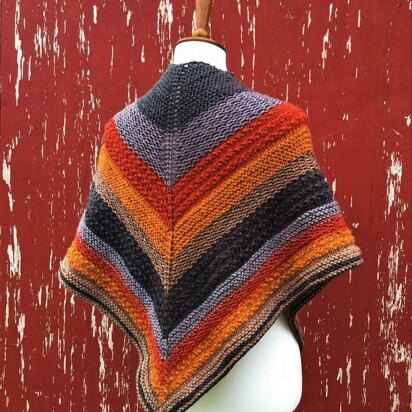 Bonfire Shawl