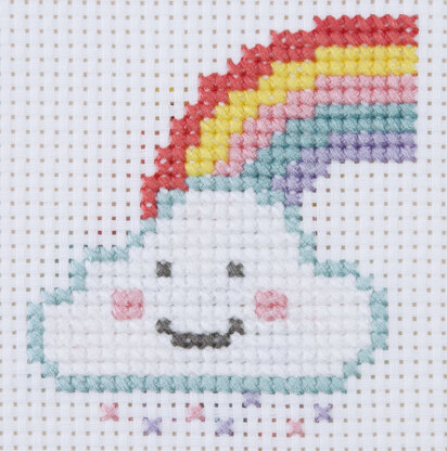 Anchor First: Rainbow Cross Stitch Kit