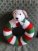 Puppy Christmas Wreath Knitting Pattern