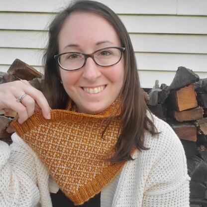 Autumn Trellis Cowl