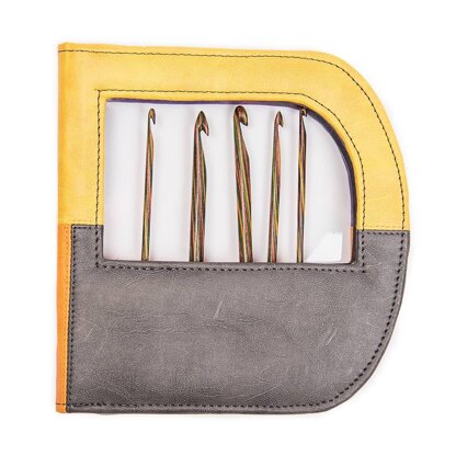 KnitPro Faux Leather Storage Solutions Volga Series Crochet Hook Case