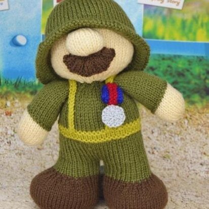 Tommy the Soldier - knitting pattern