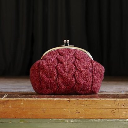 Macaroon Knitted Purse