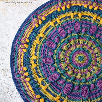 Peacock Tail Mandala