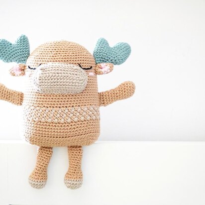 Rufus the Moose Amigurumi