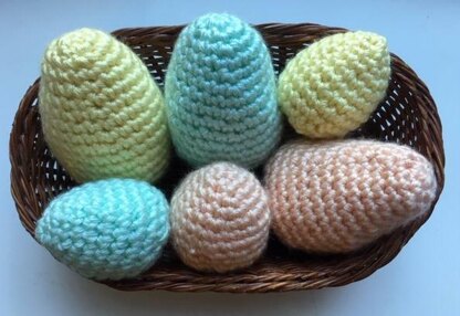 Easter Eggs - Free Crochet Pattern