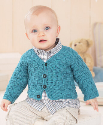 Boys Cardigans in Sirdar Snuggly 4 ply - 1421 - Downloadable PDF