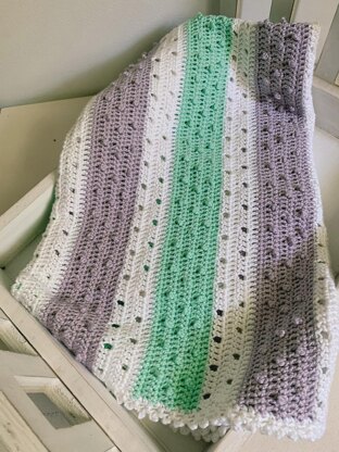 The Pretty Picot Baby Blanket