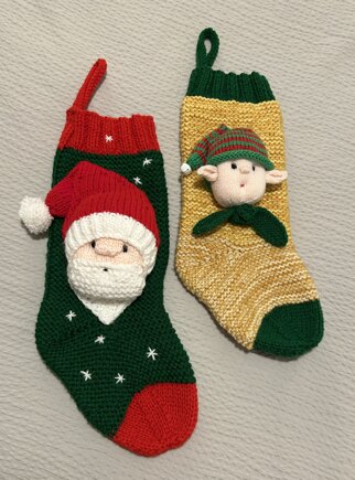 3D Christmas Stocking - Pixie #2