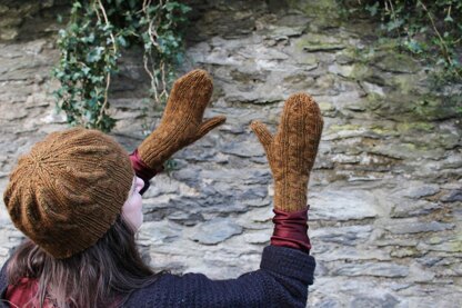 Pyrite Hat & Mitts