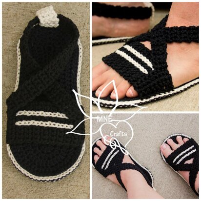 Criss-Cross Sandals - Women